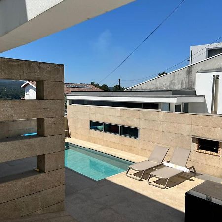 Moradia Lux Rr Com Piscina Villa Penafiel Bagian luar foto