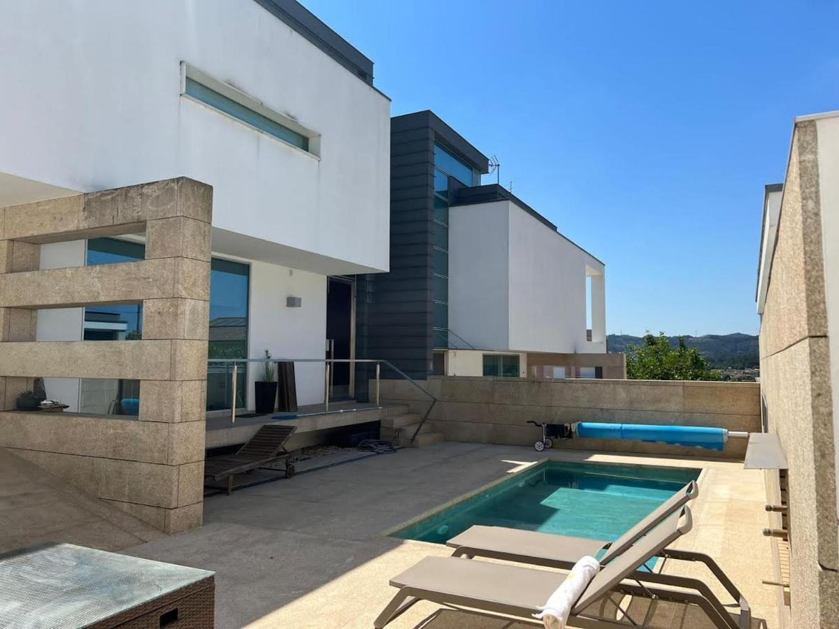 Moradia Lux Rr Com Piscina Villa Penafiel Bagian luar foto
