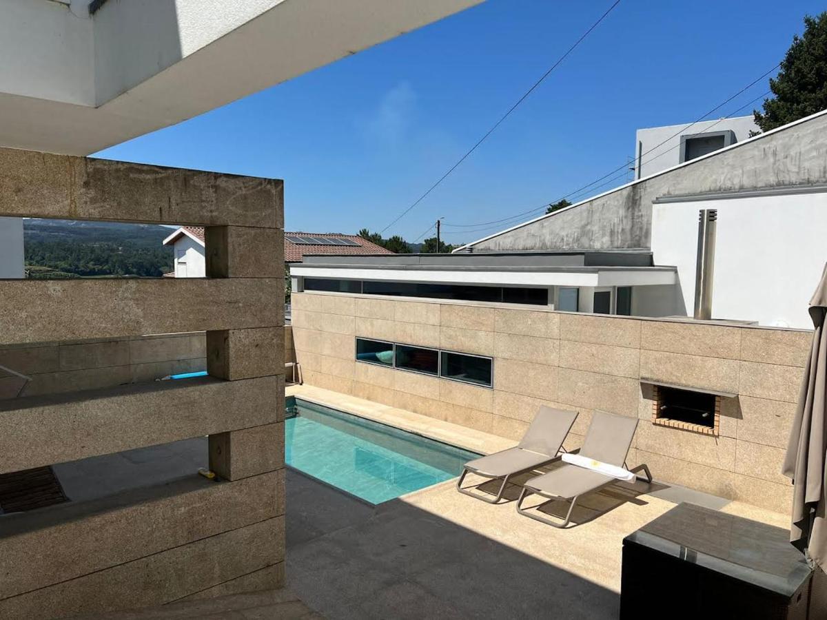 Moradia Lux Rr Com Piscina Villa Penafiel Bagian luar foto