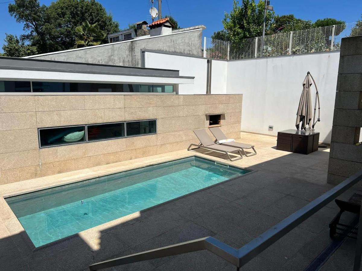 Moradia Lux Rr Com Piscina Villa Penafiel Bagian luar foto