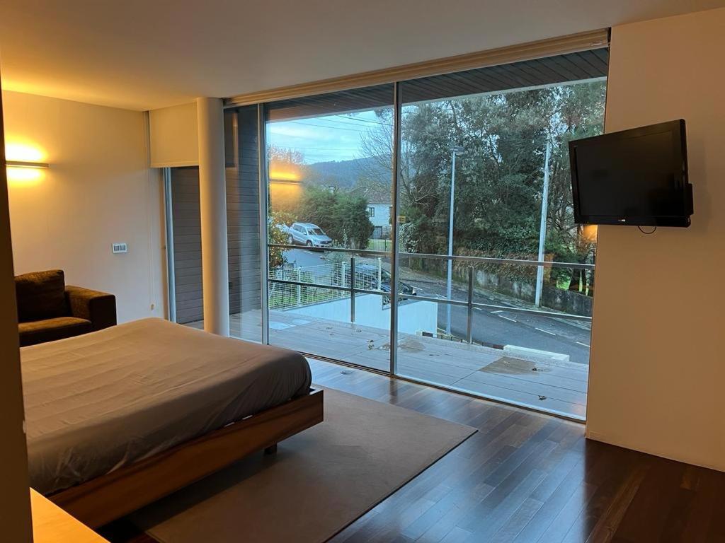 Moradia Lux Rr Com Piscina Villa Penafiel Bagian luar foto